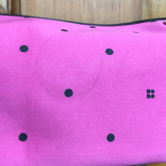 Kate Spade Mini Pink With Black Polka Dots Bag - Picture 2 of 6